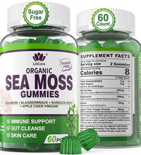 gomitas de musgo marino veganas