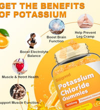 gomitas de potasio para energía
