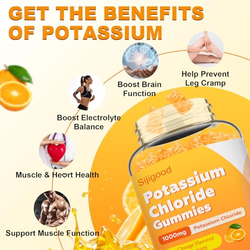 gomitas de potasio para energía