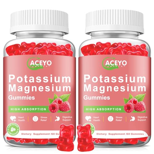 gomitas de potasio y magnesio para salud muscular