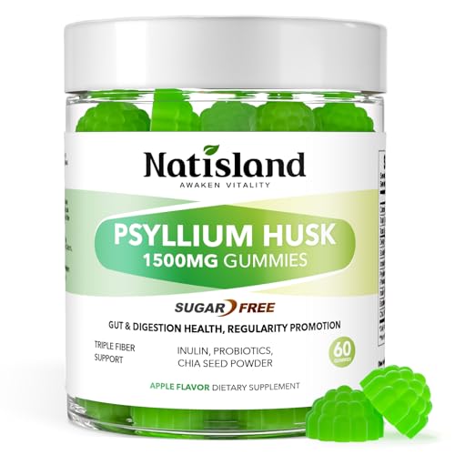 gomitas de psyllium husk veganas