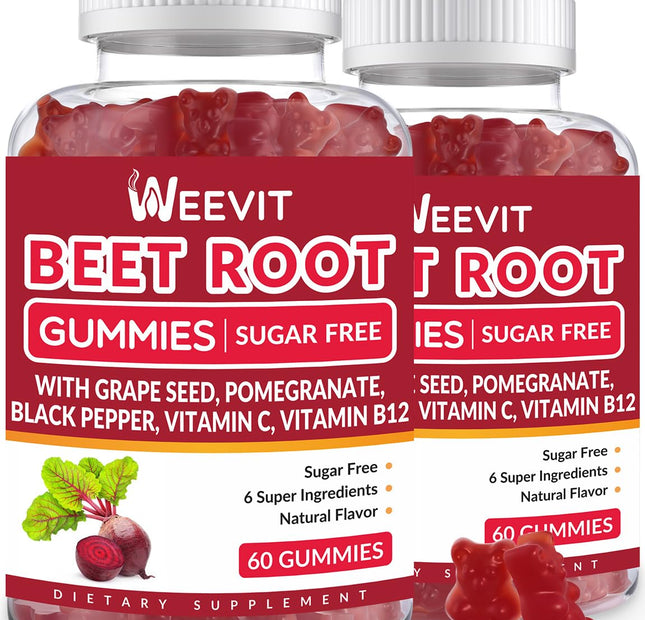Gomitas de Raíz de Betabel WEEVIT
