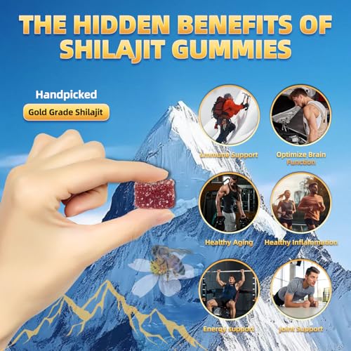 gomitas de shilajit para bienestar