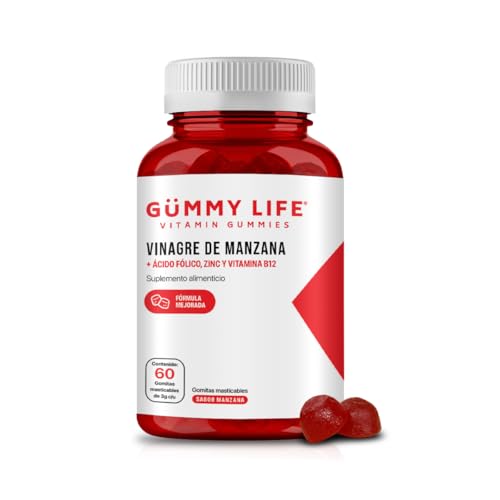 gomitas de vinagre de manzana saludables