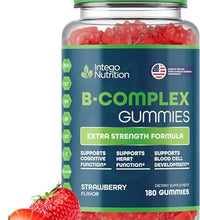gomitas de vitamina B sabor fresa