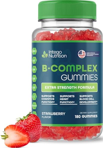 gomitas de vitamina B sabor fresa