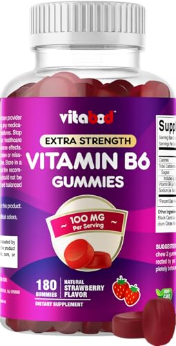 gomitas de vitamina B6 extra fuerte