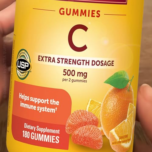 gomitas de vitamina C sabor mandarina