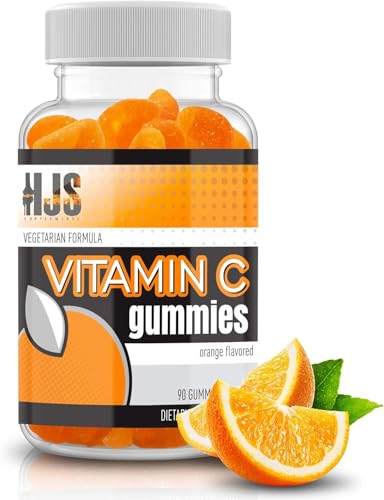gomitas de vitamina C sabor naranja