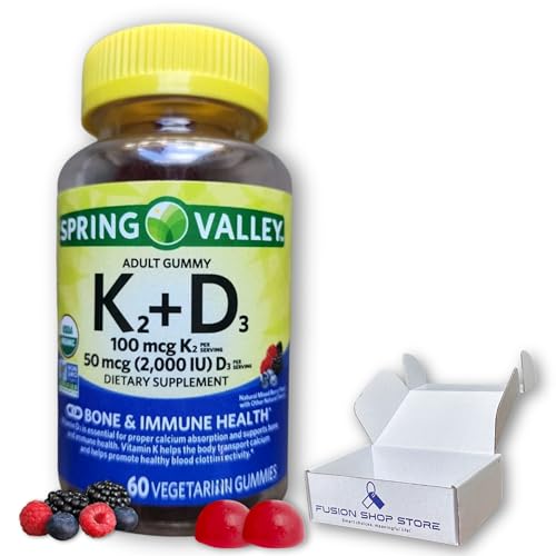 gomitas de vitaminas D3 K2 para adultos