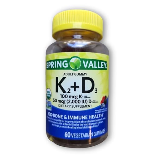 gomitas de vitaminas D3 K2 para energía diaria