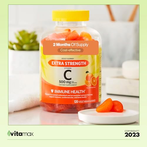 gomitas extra fuertes de vitamina C 500 mg