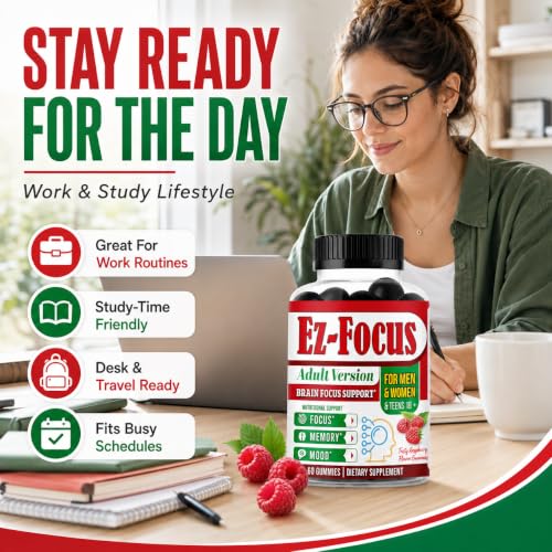 gomitas Ez-Focus para salud mental