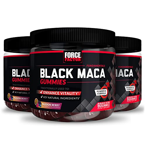 gomitas maca negra para energía