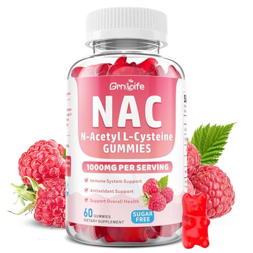 gomitas NAC sabor frambuesa para niños
