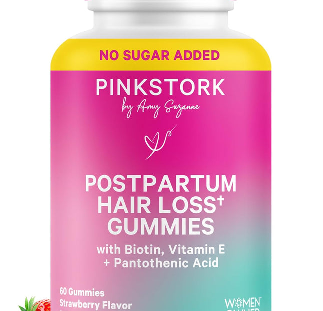 Gomitas Pink Stork para pérdida de cabello