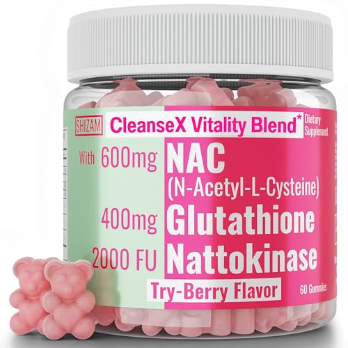 gomitas SHIZAM con N-Acetil Cisteína