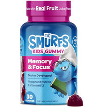 gomitas smurfs para concentración infantil