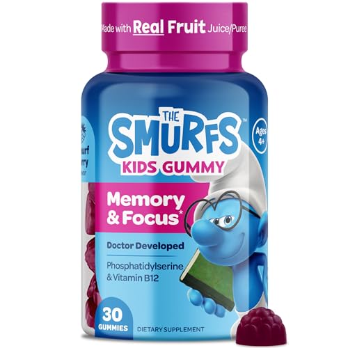 gomitas smurfs para concentración infantil