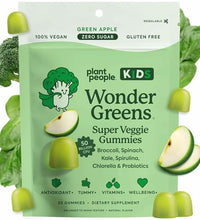 gomitas super veggie wondergreens para niños