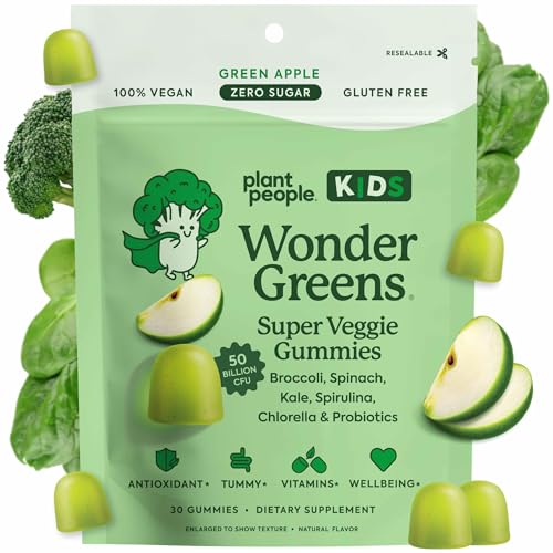 gomitas super veggie wondergreens para niños
