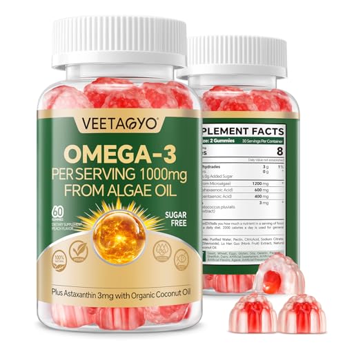 gomitas veganas omega 3 saludables