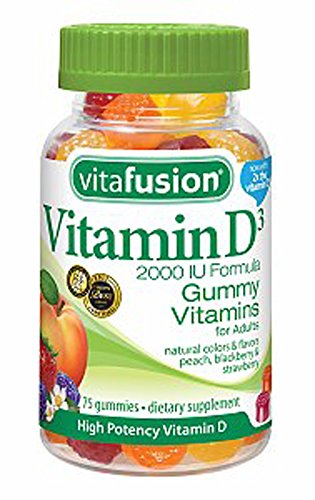 gomitas Vitafusion vitamina D 2000 IU