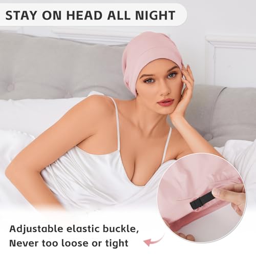 gorro ajustable de satén