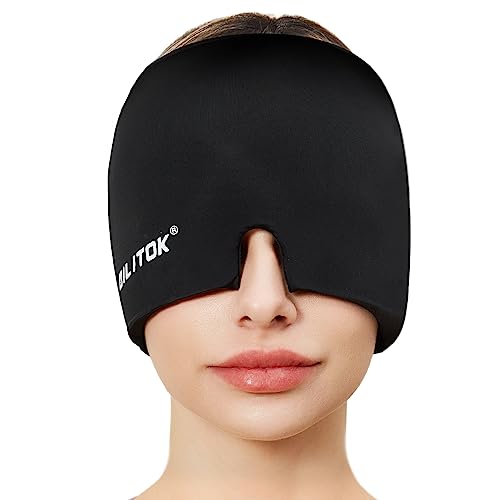 gorro alivio migraña gel frío
