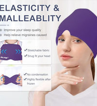 gorro de alivio para dolor de cabeza
