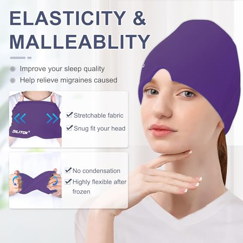 gorro de alivio para dolor de cabeza