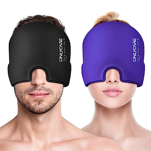 Gorro de alivio para migrañas reutilizable