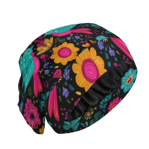 gorro de satén para dormir