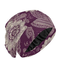gorro de satén para dormir