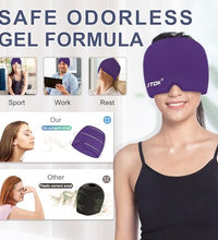 gorro para estrés y tensión