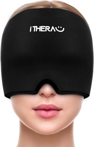 gorro para migrañas con gel frío