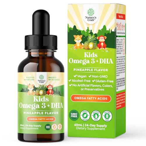 Gotas de DHA Omega 3 para niños