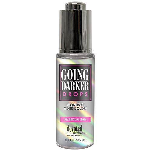 Gotas de DHA para bronceado intenso