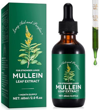 Gotas de Mullein para pulmones saludables