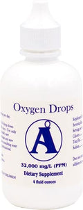 Gotas de oxígeno Angstrom Minerals 4oz para energía diaria