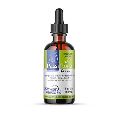 Gotas de Pasiflora para dormir mejor