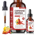 Gotas de pimienta de cayena para salud