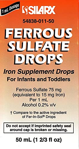 gotas de sulfato ferroso beneficios para la salud
