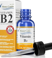 Gotas de vitamina B2 para energía