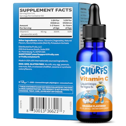 Gotas de vitamina C veganas