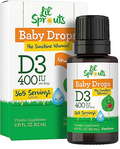 Gotas de vitamina D3 para bebés