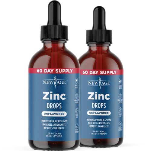 Gotas de zinc líquido para salud