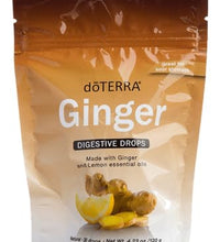 Gotas digestivas de jengibre para garganta