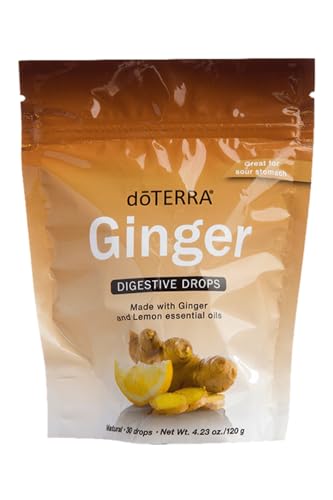 Gotas digestivas de jengibre para garganta