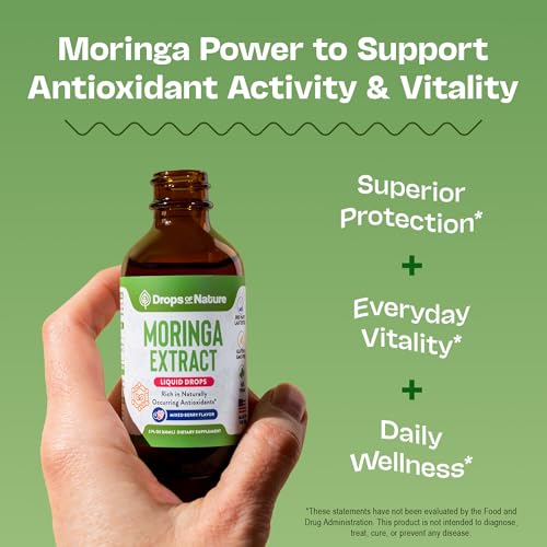 gotas líquidas de moringa beneficios